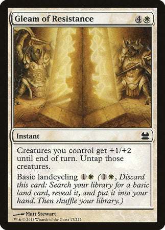 Gleam of Resistance [Modern Masters] | Empire Gaming NC