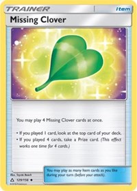 Missing Clover (129) [SM - Ultra Prism] | Empire Gaming NC