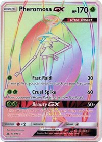 Pheromosa GX (Secret Rare) (158) [SM - Ultra Prism] | Empire Gaming NC