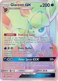 Glaceon GX (Secret Rare) (159) [SM - Ultra Prism] | Empire Gaming NC