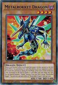 Metalrokket Dragon [EXFO-EN008] Rare | Empire Gaming NC