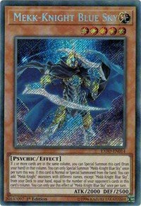 Mekk-Knight Blue Sky [EXFO-EN014] Secret Rare | Empire Gaming NC