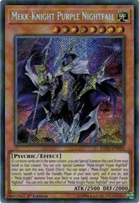 Mekk-Knight Purple Nightfall [EXFO-EN020] Secret Rare | Empire Gaming NC