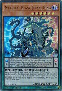 Mythical Beast Jackal King [EXFO-EN026] Ultra Rare | Empire Gaming NC