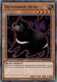 Desmanian Devil [EXFO-EN033] Rare | Empire Gaming NC