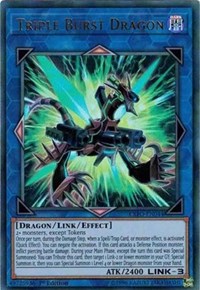 Triple Burst Dragon [EXFO-EN044] Ultra Rare | Empire Gaming NC