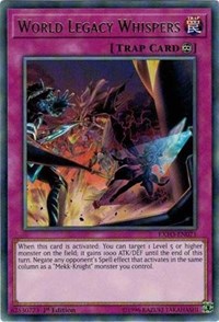 World Legacy Whispers [EXFO-EN071] Rare | Empire Gaming NC