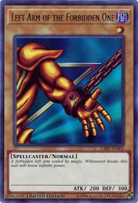 Left Arm of the Forbidden One [LART-EN005] Ultra Rare | Empire Gaming NC