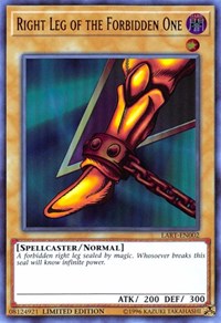 Right Leg of the Forbidden One [LART-EN002] Ultra Rare | Empire Gaming NC