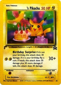 Pikachu (Birthday) (24) [Pikachu World Collection Promos] | Empire Gaming NC