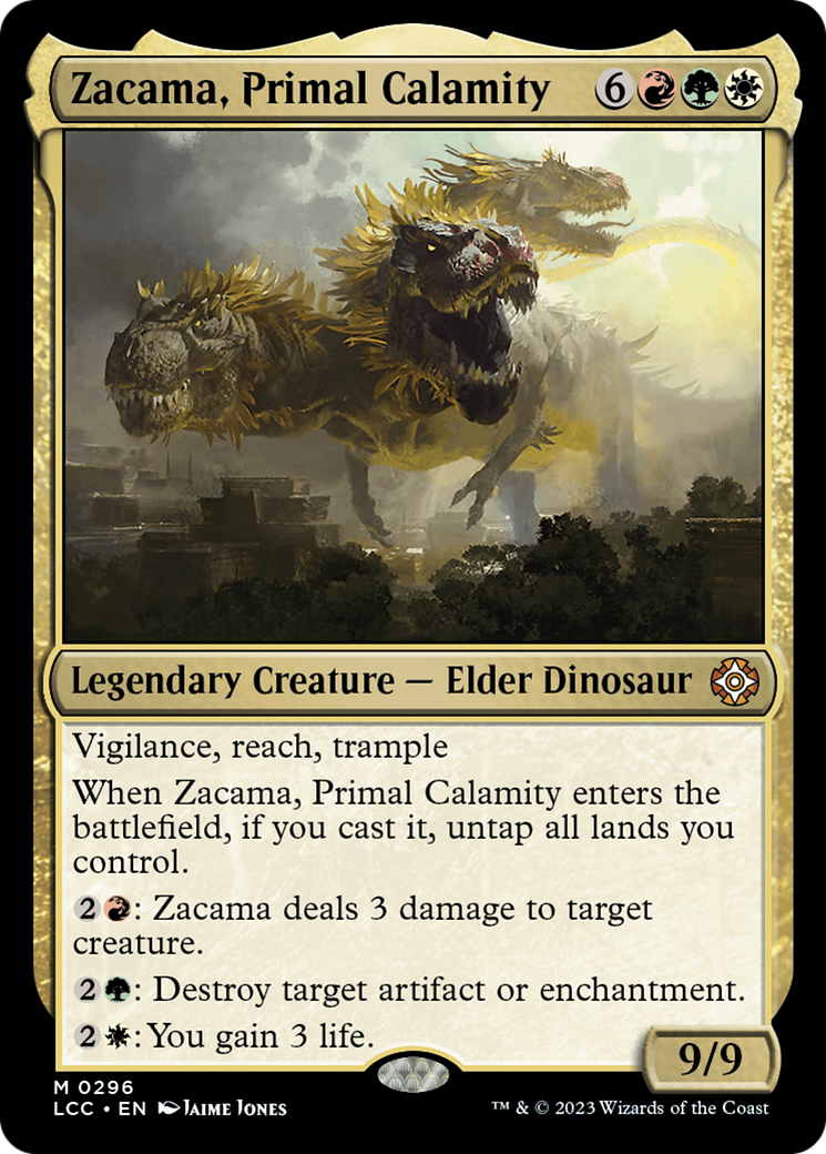 Zacama, Primal Calamity [The Lost Caverns of Ixalan Commander] | Empire Gaming NC