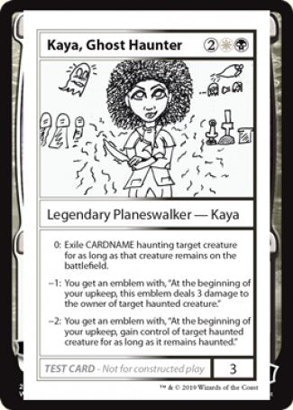 Kaya, Ghost Haunter (2021 Edition) [Mystery Booster Playtest Cards] | Empire Gaming NC