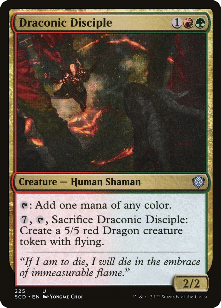 Draconic Disciple [Starter Commander Decks] | Empire Gaming NC