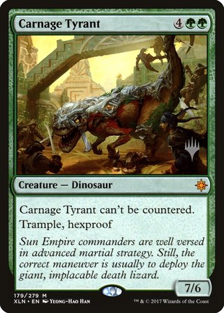 Carnage Tyrant [Ixalan Promos] | Empire Gaming NC