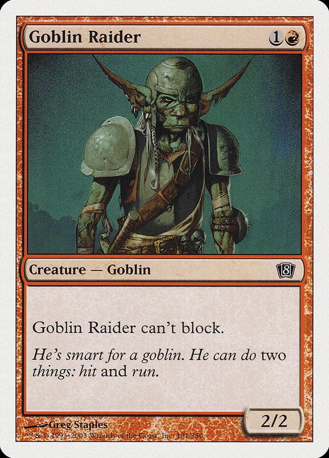 Goblin Raider [Eighth Edition] | Empire Gaming NC