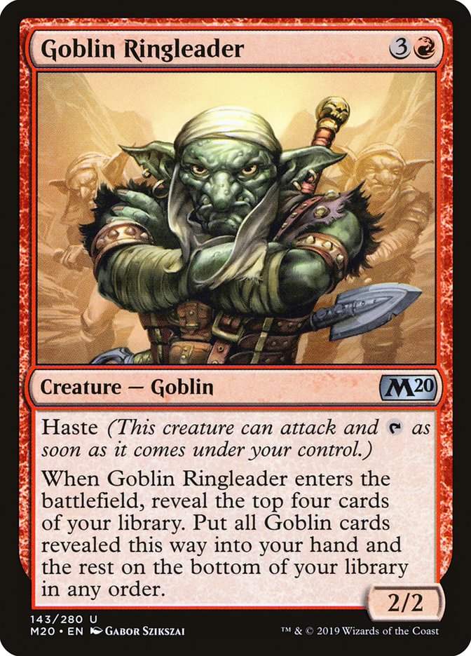 Goblin Ringleader [Core Set 2020] | Empire Gaming NC