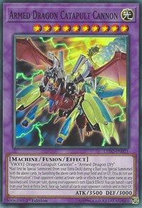 Armed Dragon Catapult Cannon [LED2-EN021] Super Rare | Empire Gaming NC