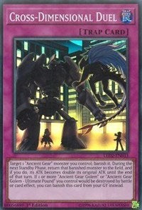 Cross-Dimensional Duel [LED2-EN033] Super Rare | Empire Gaming NC