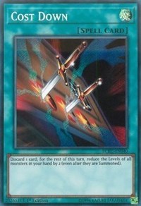 Cost Down [LCKC-EN040] Secret Rare | Empire Gaming NC