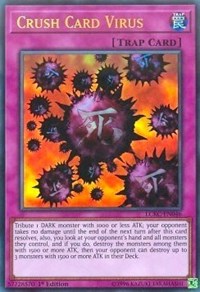 Crush Card Virus (Version 1) [LCKC-EN046] Ultra Rare | Empire Gaming NC