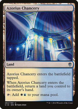 Azorius Chancery [Commander 2016] | Empire Gaming NC