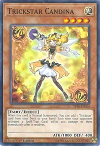 Trickstar Candina [SP18-EN020] Common | Empire Gaming NC