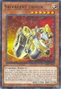 Salvagent Driver (Starfoil) [SP18-EN004] Starfoil Rare | Empire Gaming NC