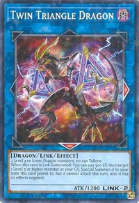 Twin Triangle Dragon (Starfoil) [SP18-EN036] Starfoil Rare | Empire Gaming NC