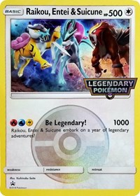 Raikou, Entei & Suicune (N/A) [Jumbo Cards] | Empire Gaming NC