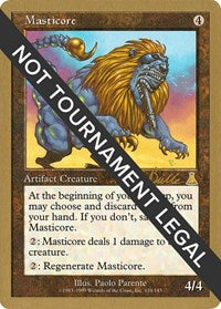 Masticore - 1999 Kai Budde (UDS) [World Championship Decks] | Empire Gaming NC