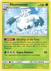 Abomasnow (4) [SM - Forbidden Light] | Empire Gaming NC