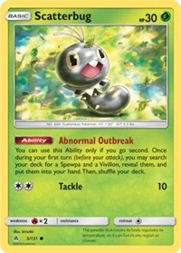 Scatterbug (5) (5) [SM - Forbidden Light] | Empire Gaming NC
