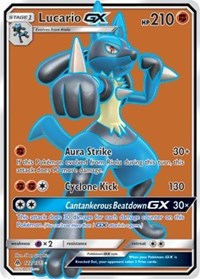 Lucario GX (Full Art) (122) [SM - Forbidden Light] | Empire Gaming NC