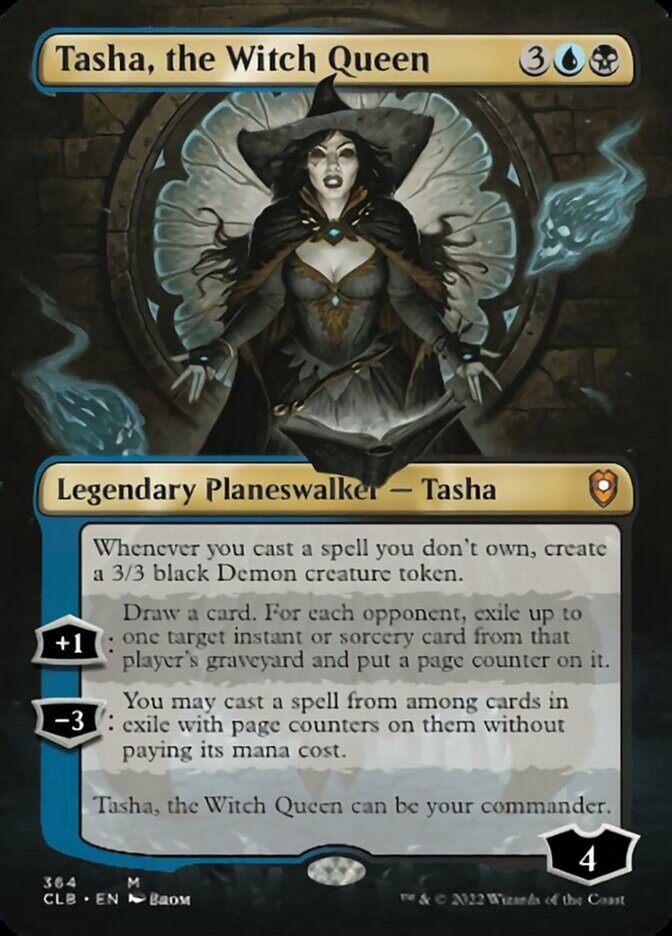 Tasha, the Witch Queen (Borderless) [Commander Legends: Battle for Baldur's Gate] | Empire Gaming NC