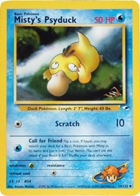 Misty's Psyduck (W Stamped Promo) (54) [WoTC Promo] | Empire Gaming NC