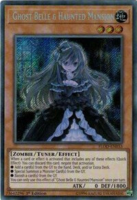 Ghost Belle & Haunted Mansion [FLOD-EN033] Secret Rare | Empire Gaming NC