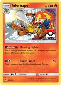 Infernape - 23/156 (League Promo) (23) [League & Championship Cards] | Empire Gaming NC