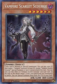 Vampire Scarlet Scourge [DASA-EN005] Secret Rare | Empire Gaming NC