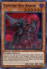 Vampire Red Baron [DASA-EN006] Super Rare | Empire Gaming NC