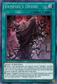 Vampire's Desire [DASA-EN008] Secret Rare | Empire Gaming NC