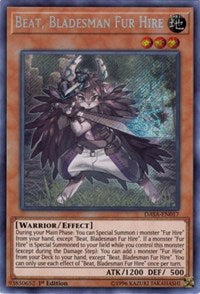 Beat, Bladesman Fur Hire [DASA-EN017] Secret Rare | Empire Gaming NC