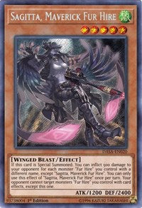 Sagitta, Maverick Fur Hire [DASA-EN020] Secret Rare | Empire Gaming NC