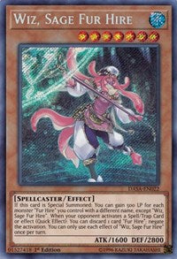 Wiz, Sage Fur Hire [DASA-EN022] Secret Rare | Empire Gaming NC