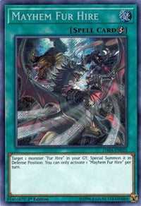 Mayhem Fur Hire [DASA-EN025] Secret Rare | Empire Gaming NC