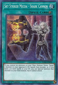 Sky Striker Mecha - Shark Cannon [DASA-EN036] Secret Rare | Empire Gaming NC