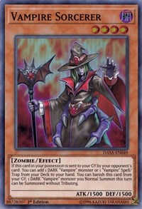 Vampire Sorcerer [DASA-EN049] Super Rare | Empire Gaming NC