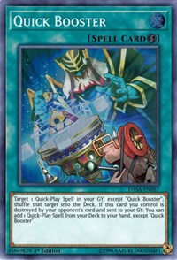 Quick Booster [DASA-EN057] Super Rare | Empire Gaming NC