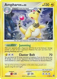 Ampharos - 1/132 (DP Secret Wonders) (1) [Deck Exclusives] | Empire Gaming NC