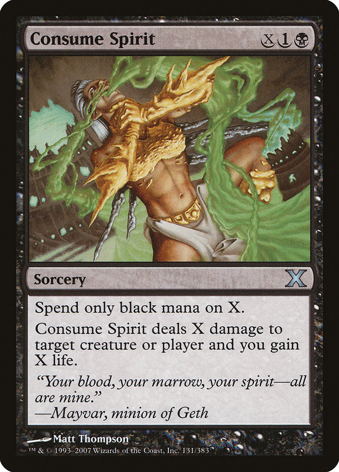 Consume Spirit [Tenth Edition] | Empire Gaming NC