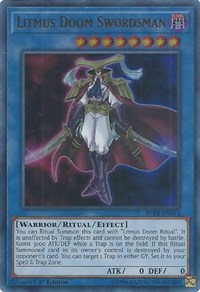 Litmus Doom Swordsman [BLRR-EN013] Ultra Rare | Empire Gaming NC